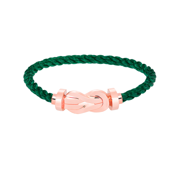 ˇTrend JewelryˇCHANCE LARGE 8 FIGURE BUCKLE NO DIAMOND BRACELET ROSE GOLD