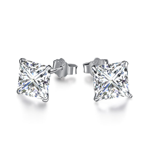 ˇTrend JewelryˇOrnate Square Shape Earrings