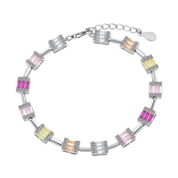 ˇTrend JewelryˇDainty Charming Emerald Cut Daily Bracelet