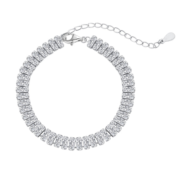 ˇTrend JewelryˇExquisite Emerald Cut Daily Bracelet