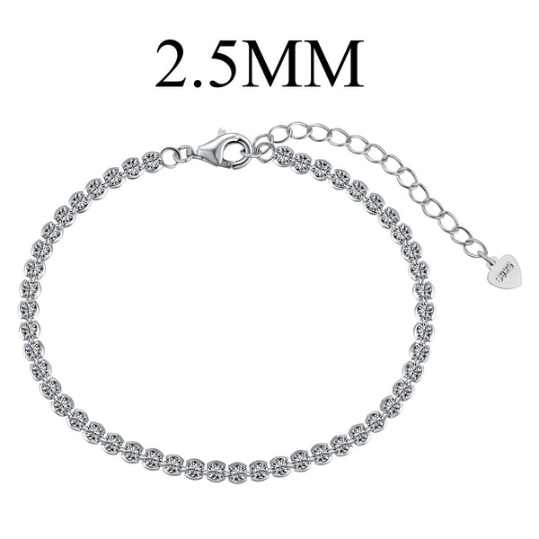 ˇTrend JewelryˇDazzling Sparkling Round Cut Daily Bracelet