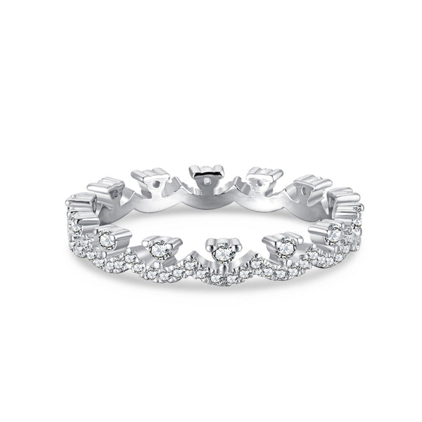 ˇTrend JewelryˇElegant Resplendent Round Shape Party Ring