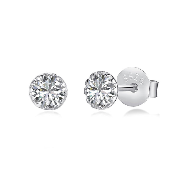 ˇTrend JewelryˇSparkling Colorful Round Shape Earrings
