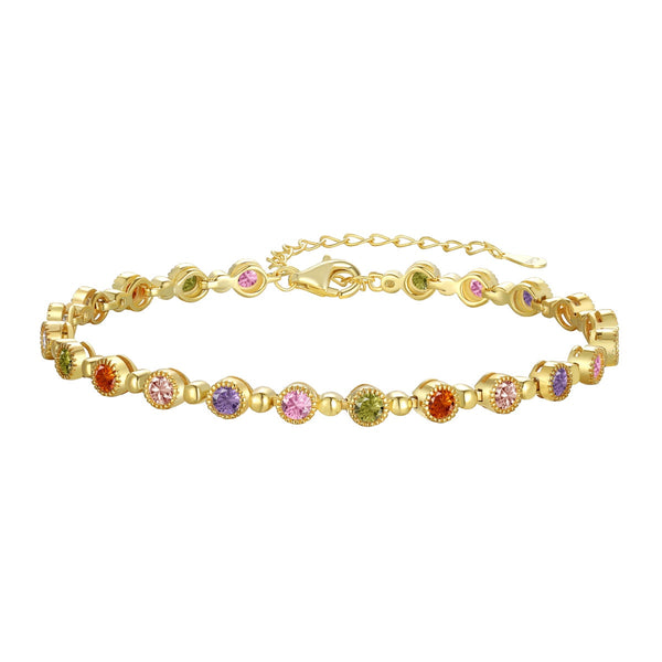ˇTrend JewelryˇSparkling Exquisite Round Cut Party Bracelet