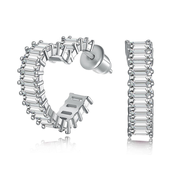 ˇTrend JewelryˇRadiant Heart Cutout Earrings