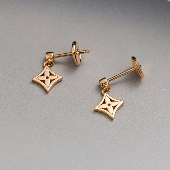 ˇTrend JewelryˇSTAR EARRINGS GOLD
