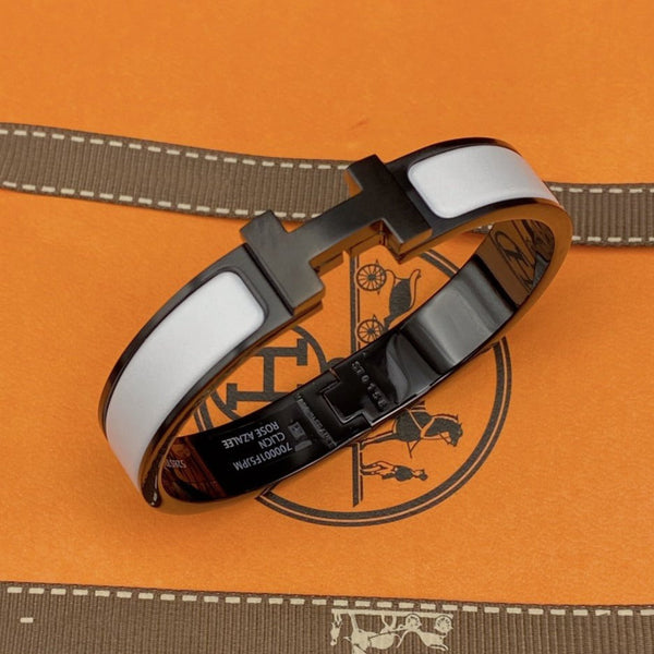 ˇTrend JewelryˇH ARMBAND 12MM SCHWARZ WEISS KERAMIK