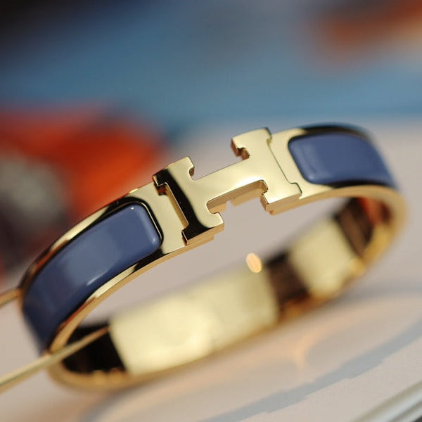 ˇTrend JewelryˇH ARMBAND 12MM BLAU GRAU