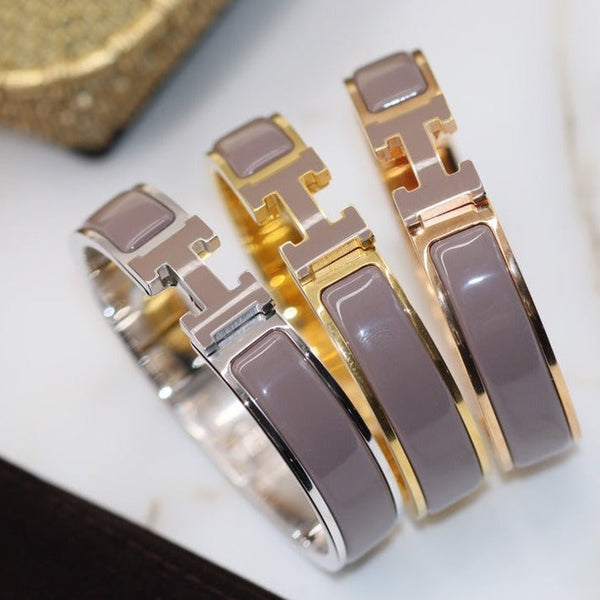 ˇTrend JewelryˇH ARMBAND 12MM BRAUN