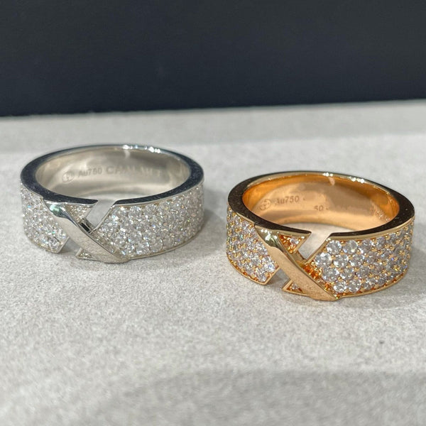 ˇTrend JewelryˇLIENS EVIDENCE DIAMOND PAVED RING