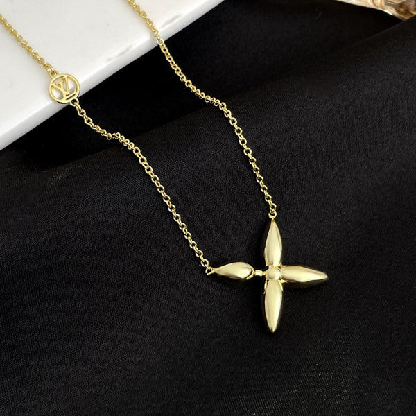 ˇTrend JewelryˇLOUISETTE GOLD NECKLACE