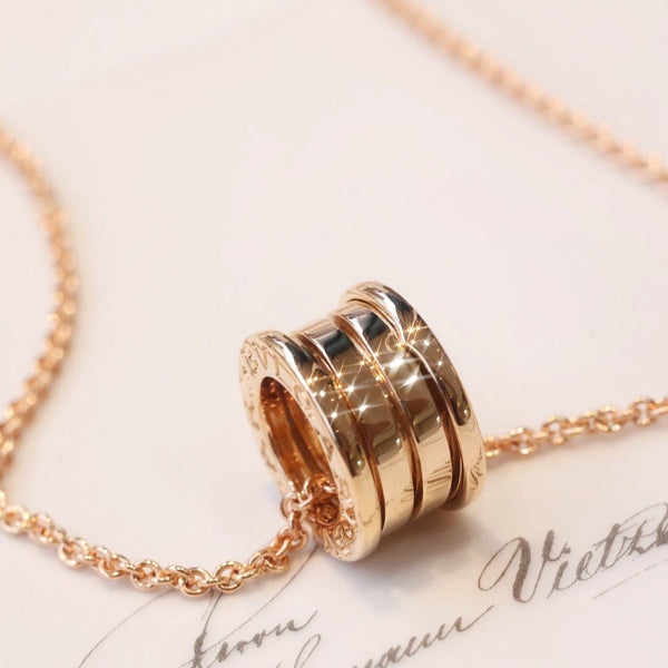 ˇTrend JewelryˇZERO 1 PINK GOLD NECKLACE