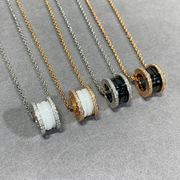 ˇTrend JewelryˇZERO 1 DIAMOND CERAMIC NECKLACE