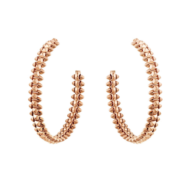 ˇTrend JewelryˇCLASH LARGE HOOP EARRINGS