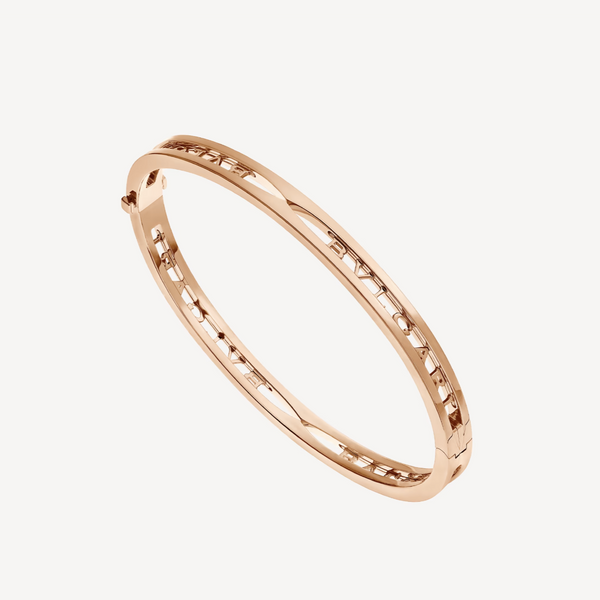 ˇTrend JewelryˇZERO 1 SPIRAL LOGO PINK GOLD BRACELET