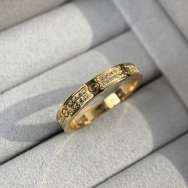 ˇTrend JewelryˇLOVE RING 2.65MM DIAMOND