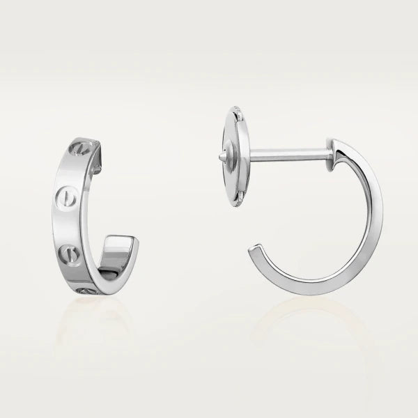 ˇTrend JewelryˇLOVE EARRINGS 2.65MM SILVER