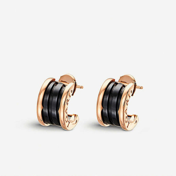 ˇTrend JewelryˇZERO 1 PINK GOLD CERAMIC EARRINGS