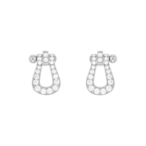 ˇTrend JewelryˇFORCE 10 FULL DIAMOND STUD EARRINGS MINI MODEL