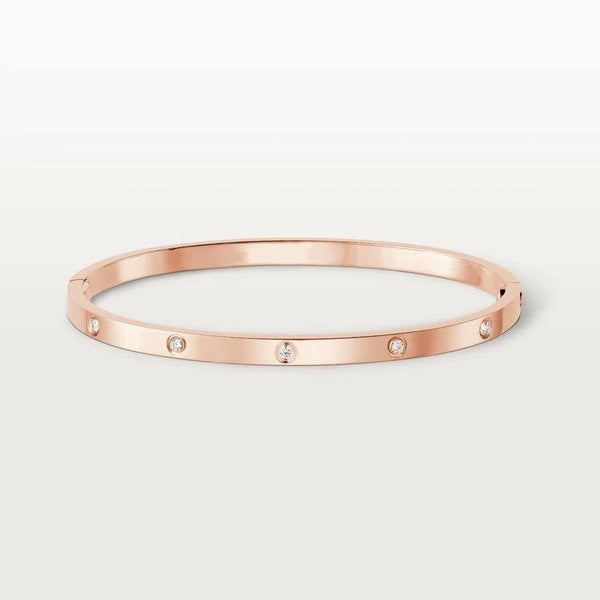 ˇTrend JewelryˇLOVE BRACELET 3.65MM 10 DIAMONDS