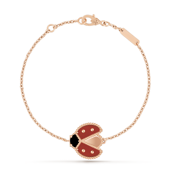 ˇTrend JewelryˇLUCKY SPRING 1 MOTIF ROSE GOLD BRACELET