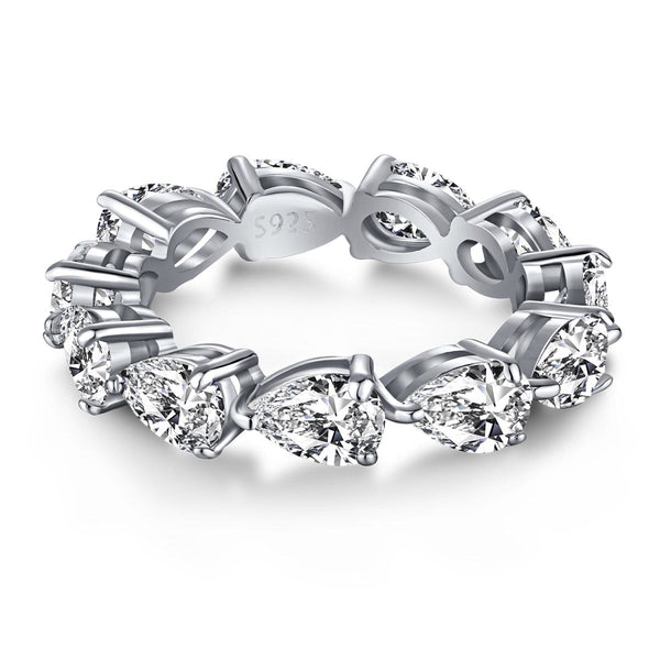 ˇTrend JewelryˇExquisite Pear Cut Tennis Ring