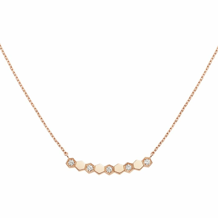 ˇTrend JewelryˇBEE MY LOVE DIAMOND NECKLACE