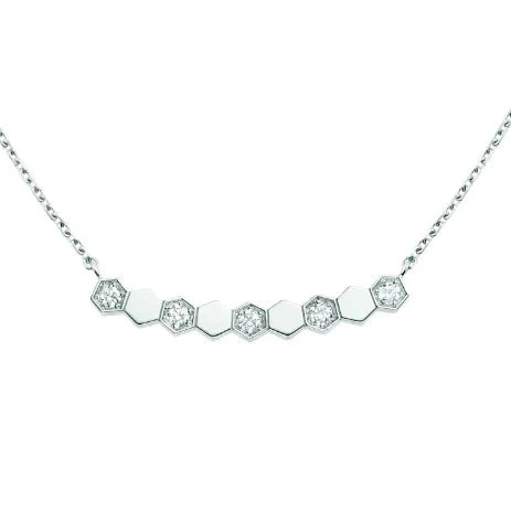 ˇTrend JewelryˇBEE LOVE NECKLACE DIAMOND
