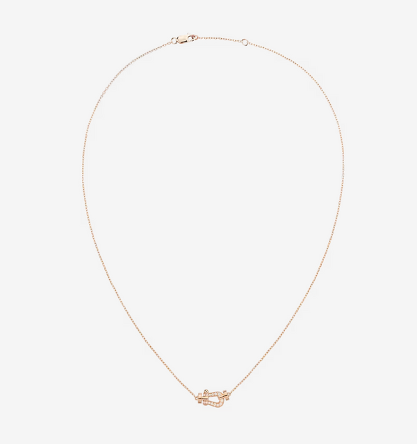 ˇTrend JewelryˇFORCE 10 DIAMOND PINK GOLD NECKLACE MINI MODEL