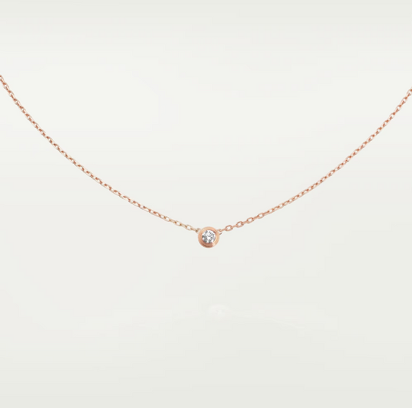 ˇTrend JewelryˇDAMOUR DIAMOND NECKLACE