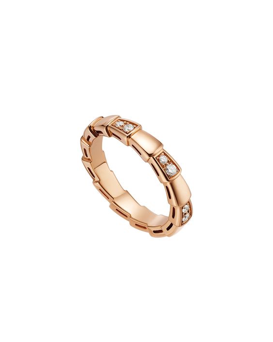 ˇTrend JewelryˇSERPENTI RING PINK GOLD  3MM