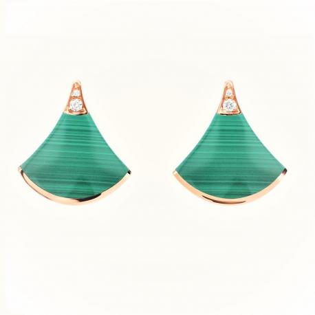 ˇTrend JewelryˇDIVAS DREAM EARRINGS PINK GOLD