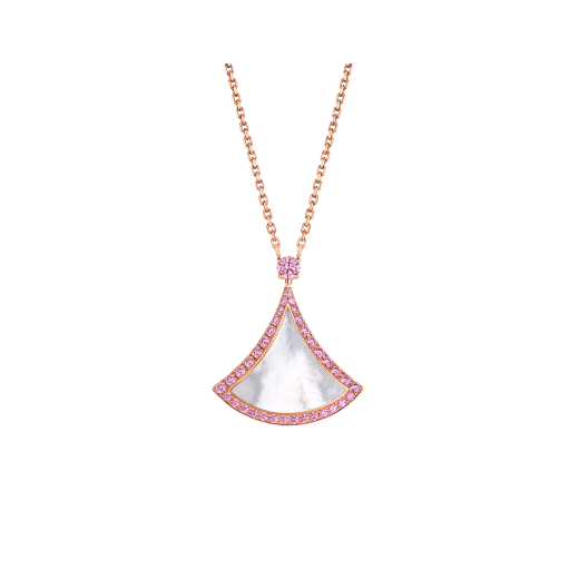 ˇTrend JewelryˇDREAM NECKLACE MOP DIAMOND PINK