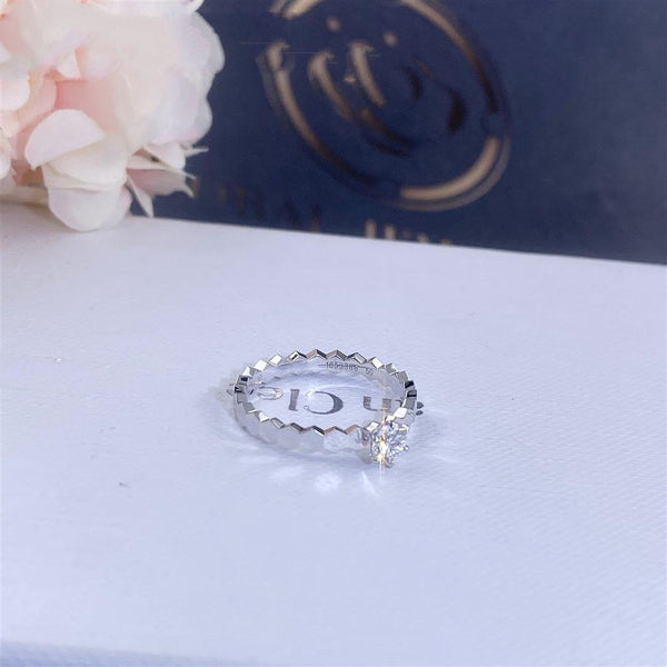 ˇTrend JewelryˇBEE LOVE RING SILVER 1 DIAMOND