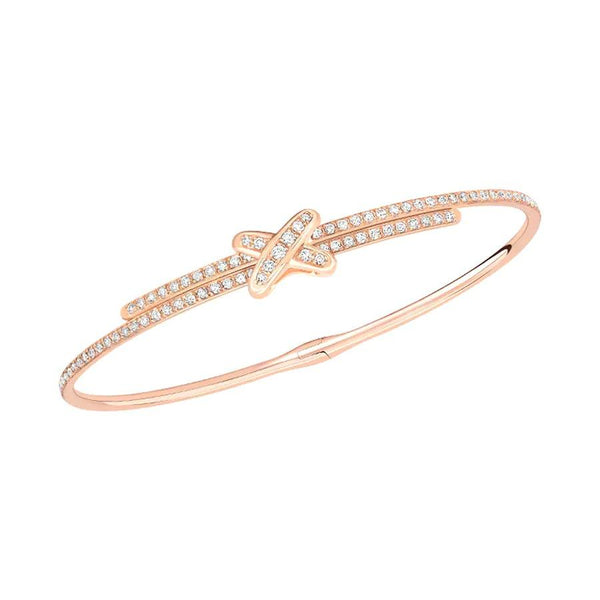 ˇTrend JewelryˇJEUX DE BRACELET DIAMONDS PINK GOLD