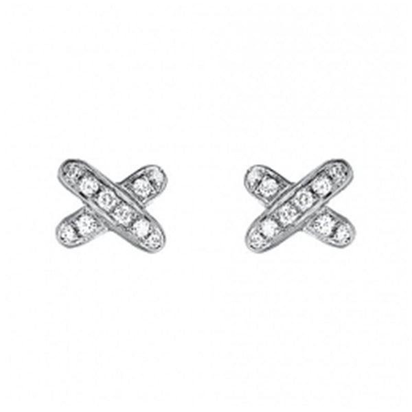ˇTrend JewelryˇJEUX DE DIAMOND EARRINGS