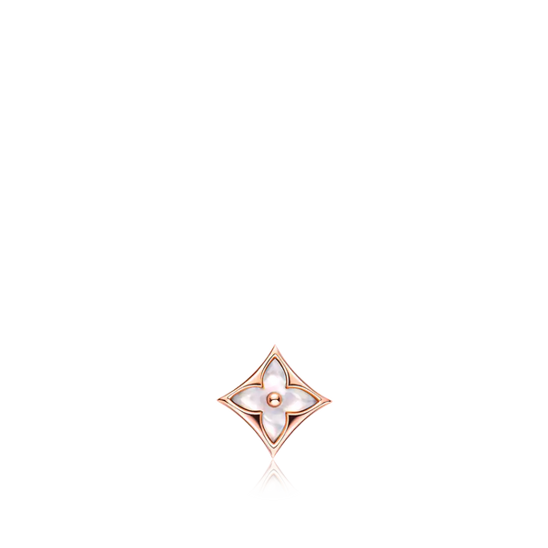 ˇTrend JewelryˇSTAR MOP PINK GOLD EARRINGS