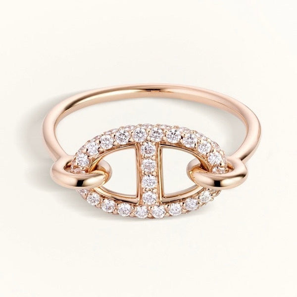 ˇTrend JewelryˇRONDE SMALL DIAMOND RING
