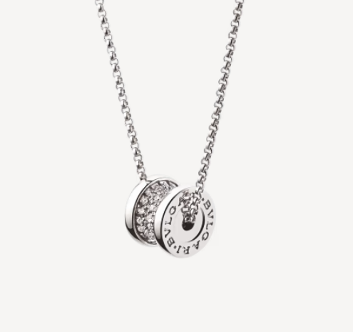 ˇTrend JewelryˇZERO 1 SILVER DIAMOND NECKLACE