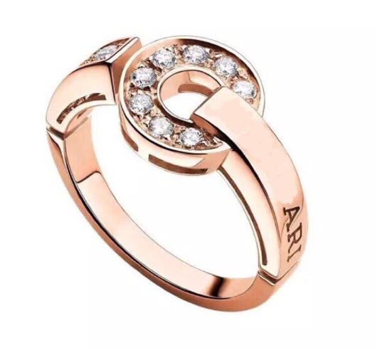 ˇTrend JewelryˇDREAM RING DIAMOND PINK GOLD