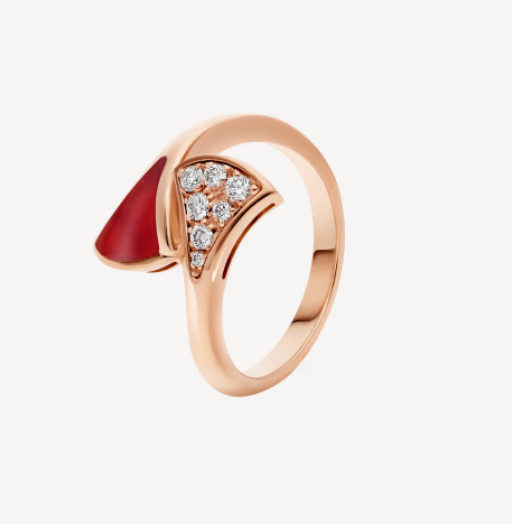 ˇTrend JewelryˇDREAM RING PINK GOLD DIAMOND