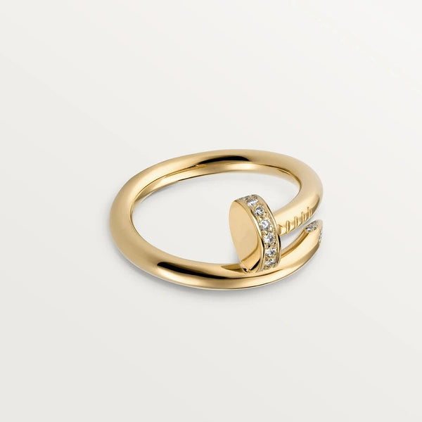 ˇTrend JewelryˇJUSTE RING 2.65MM GOLD DIAMOND