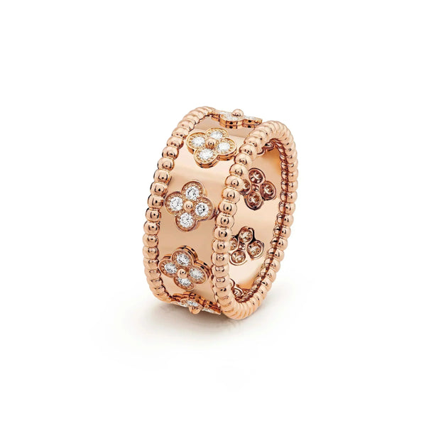 ˇTrend JewelryˇCLOVER KALEIDOSCOPE RING 10MM